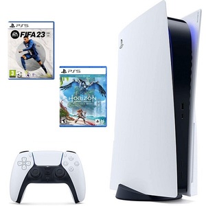 PlayStation 5 B Chassis + FIFA 23 PS5 + Horizon Forbidden West Standard Edition PS5