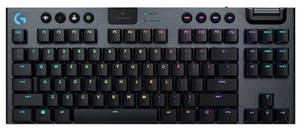 Logitech tastatura Gaming G915 TKL Tenkeyless LIGHTSPEED Wireless RGB Mechanical, bežična, sivo-crna