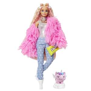 Barbie lutka Extra roza