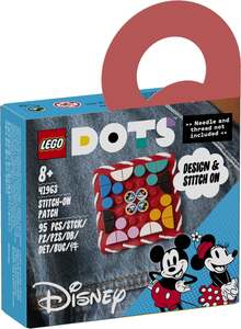 LEGO DOTS Prišivak Mickey Mouse i Minnie Mouse 41963