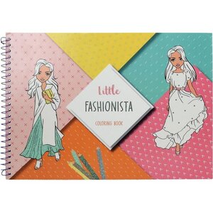 Bojanka A4 Little fashion 31L Creative + gratis Sline drvene bojice 12/1