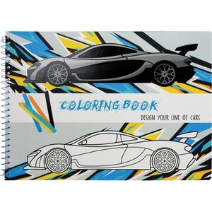Bojanka A4 Cars 31L Creative + gratis Sline drvene bojice 12/1