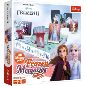 Trefl društvena igra Frozen 2 igre memorije 3D 01753