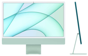 Apple iMac, mjv83cr/a, 24" 4.5K Retina display 500nits, M1 chip 8‑core CPU, 7‑core GPU, 8GB RAM, 256GB SSD, Green, All-in One računar