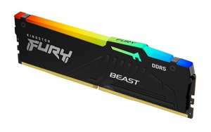 Kingston RAM memorija 16GB 5600MHz, FURY Beast DDR5 RGB