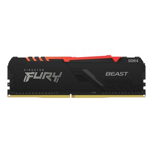 Kingston RAM memorija 16GB 2666MHz, FURY Beast DDR4 RGB