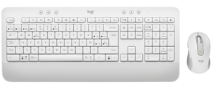 Logitech tastatura Witeless Signature MK650 Combo for Business, bežična, bijela