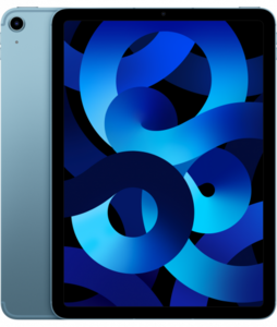 Apple iPad Air 5 10.9 (2022) mm6u3hc/a, Cellular, 64GB, Blue, tablet