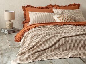 English Home set prekrivač + jastučnica Azure / 160 x 240 cm i 50 x 70 cm