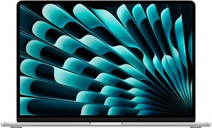 Apple MacBook Air, mqkr3cr/a, 15.3 Retina display 500nits, M2 chip 8‑core CPU, 8‑core GPU, 8GB RAM, 256GB SSD, Silver, laptop