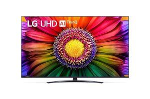 LG LED televizor 50UR81003LJ, 4K Ultra HD, Smart TV, WebOS, HDR10 Pro, α5 AI procesor 4K Gen6, Magic Remote, Crni   **MODEL 2023**