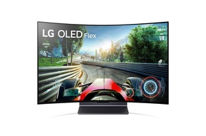LG OLED FLEX televizor 42LX3Q3LA, 4K Ultra, Smart TV, webOS, 120 Hz, 20 Razina zakrivljenosti, Magični daljinski, Super Anti Reflection, Ceramic Black  **MODEL 2023**