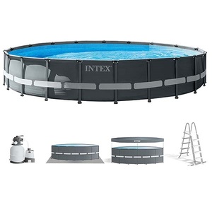 Intex Ultra XTR bazen 610 x 122 cm, pješčana pumpa, merdevine, podloga, prekrivač - 60498