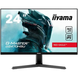 Iiyama monitor Red Eagle G2470HSU-B1 Gaming, FULL HD 1920x108, 24 IPS,  250 cd/m2, AMD FreeSync Premium, DP, HDMI, Zvučnici, 165Hz, 0.8ms