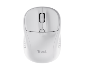 Trust miš Primo Wireless Bijeli,1000-1600 dpi, optički, 4 tipke, USB, 6m range