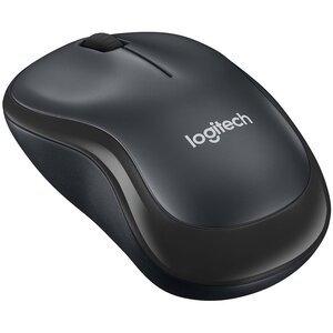 Logitech miš M220 Wireless Mouse - SILENT - CHARCOAL