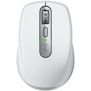 Logitech miš MX Anywhere 3S Bluetooth Mouse - PALE GREY, bežični, svijetlo sivi