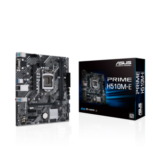 ASUS matična ploča PRIME H510M-E, Intel H510, LGA1200, 2xDDR4, m.2, VGA, HDMI, DP, mATX