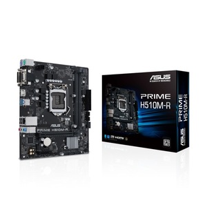 ASUS matična ploča PRIME H510M-R-SI, Intel H510, LGA1200, 2xDDR4, VGA, DVI, HDMI, micro ATX