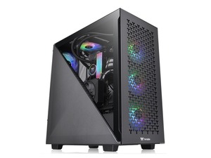 Thermaltake kućište Divider 300 TG Air Mid tower, tempered glass, 2x 120mm Standard fan