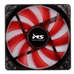 MS FREEZE L120 crveni fan 12 cm, ventilator