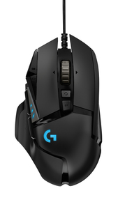 Logitech miš Gaming G502 X, žičani, crni