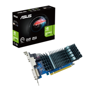 ASUS grafička kartica GT710-SL-2GB D3-BRK-EVO DDR3 64bit, VGA, DVI, HDMI, low profile