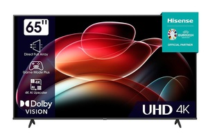 Hisense LED televizor 65A6K, 4K Ultra HD, Smart TV, VIDAA U6.0, Dolby Vision HDR, Crni   **MODEL 2023**