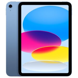 Apple iPad 10 (2022) mq6k3hc/a, Celullar, 64GB, Blue, tablet