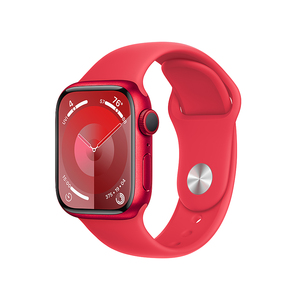 Apple Watch S9 GPS, 41mm, (PRODUCT)RED Aluminium Case, (PRODUCT)RED Sport Band - S/M