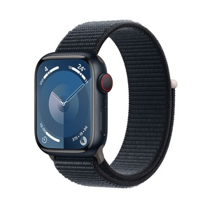Apple Watch S9 GPS, 45mm, Midnight Aluminium Case, Midnight Sport Loop