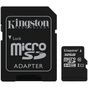 Kingston 32GB micSDHC Canvas Select Plus 100R A1 C10 Card + ADP, memorijska kartica