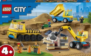 LEGO 60391 LEGO City Građevinski kamioni i kran
