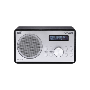 VIVAX radio FM DAB DW-2 DAB Black