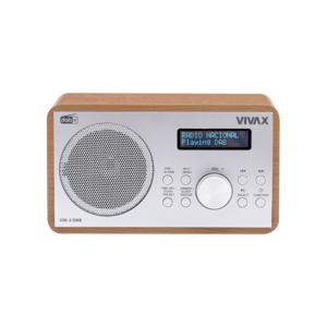 VIVAX radio FM DAB DW-2 DAB Brown