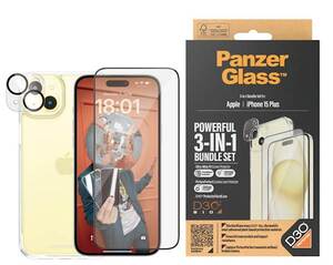 PanzerGlass 3u1 set Apple iPhone 15 Plus mobitel