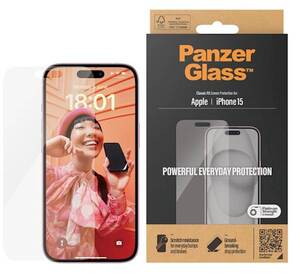 PanzerGlass Zaštitno staklo Apple iPhone 15 mobitel