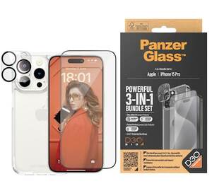 PanzerGlass 3u1 set Apple iPhone 15 Pro mobitel