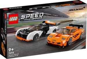 LEGO 76918 LEGO Speed Champions McLaren Solus GT i McLaren F1 LM