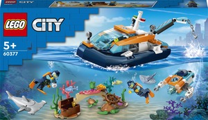 LEGO 60377 LEGO City Istraživački ronilački brod