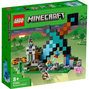 LEGO Minecraft Baza s mačem 21244