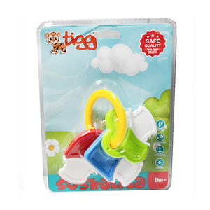 Tiggi baby didaktička igračka gumeni ključevi GQS180474/SL84801-18