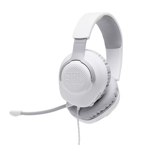 JBL gaming žičane slušalice over-ear QUANTUM 100 WHITE