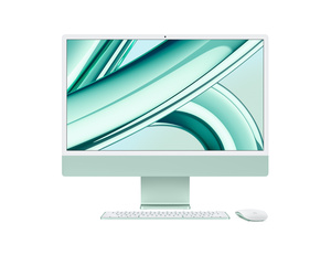 Apple iMac, mqrp3cr/a, 24" 4.5K Retina 500nits, Apple M3 chip 8-core CPU, 10-Core GPU, 8GB RAM, 512GB SSD, Green, All-in-One računar
