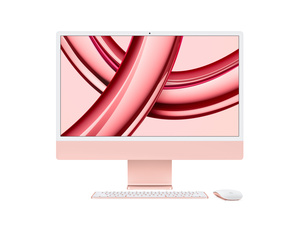 Apple iMac, mqrt3cr/a, 24" 4.5K Retina 500nits, Apple M3 chip 8-core CPU, 10-Core GPU, 8GB RAM, 256GB SSD, Pink, All-in-One računar
