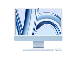 Apple iMac, mqrq3cr/a, 24" 4.5K Retina 500nits, Apple M3 chip 8-core CPU, 10-Core GPU, 8GB RAM, 256GB SSD, Blue, All-in-One računar