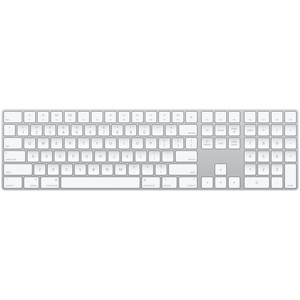 Apple Magic Keyboard (2017) with Numeric Keypad, mq052z/a, INT English, Silver, tastatura