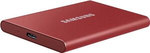 Eksterni SSD SAMSUNG 2TB Portable T7 Metallic Red USB 3.2 MU-PC2T0R/WW