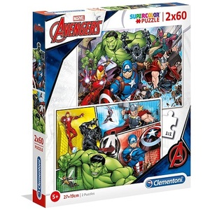 Clementoni puzzle 2x60 Avengers