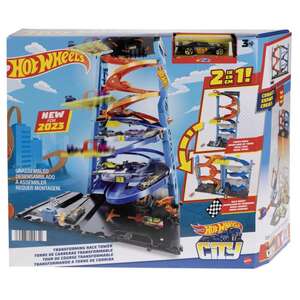 Hot Wheels City set za igru 2 u 1 toranj za utrku